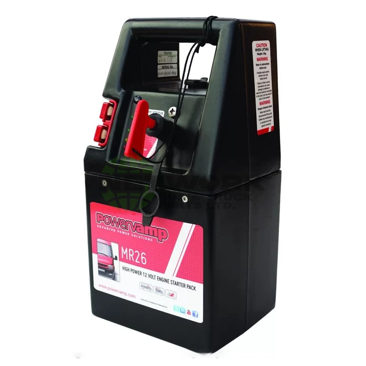 NEW POWERVAMP MR26 BATTERY BOOST PACK - APV0004 - Network Bus and Truck Parts