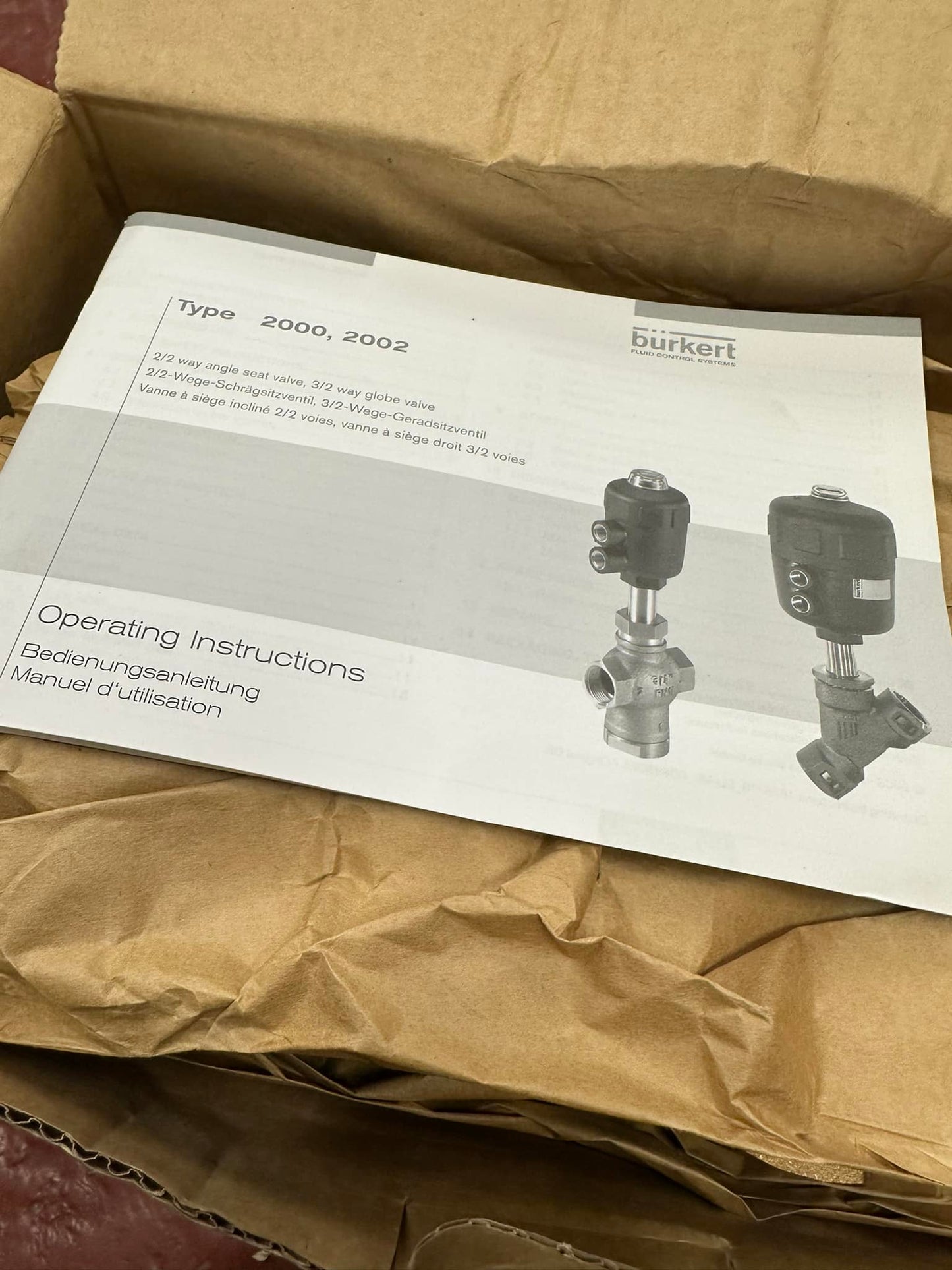 NV0012 - Piston Operated Seat Valve