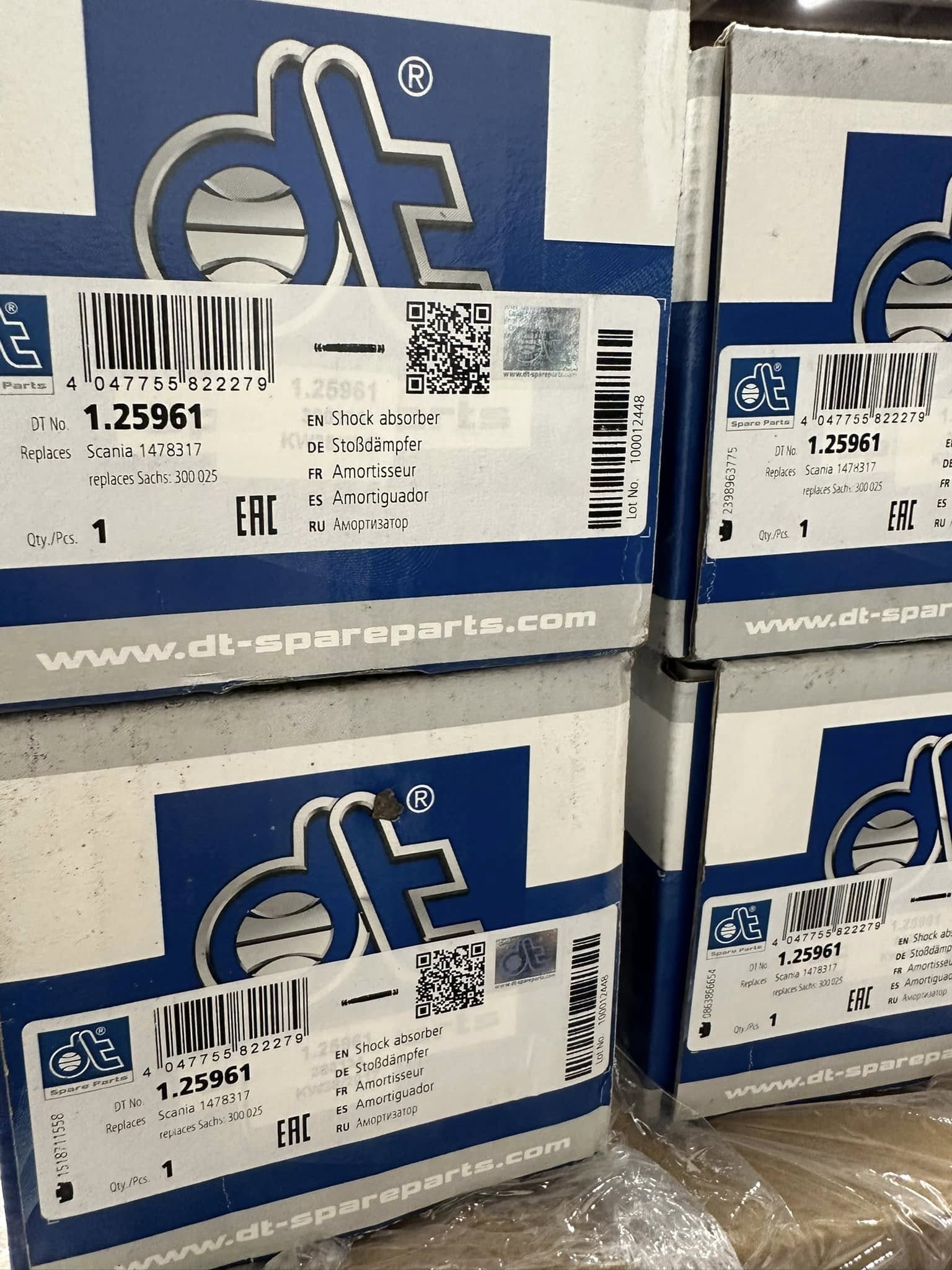 NGE0005 - Network Bus & Truck Parts - DT Boxes with part number - 1.25961