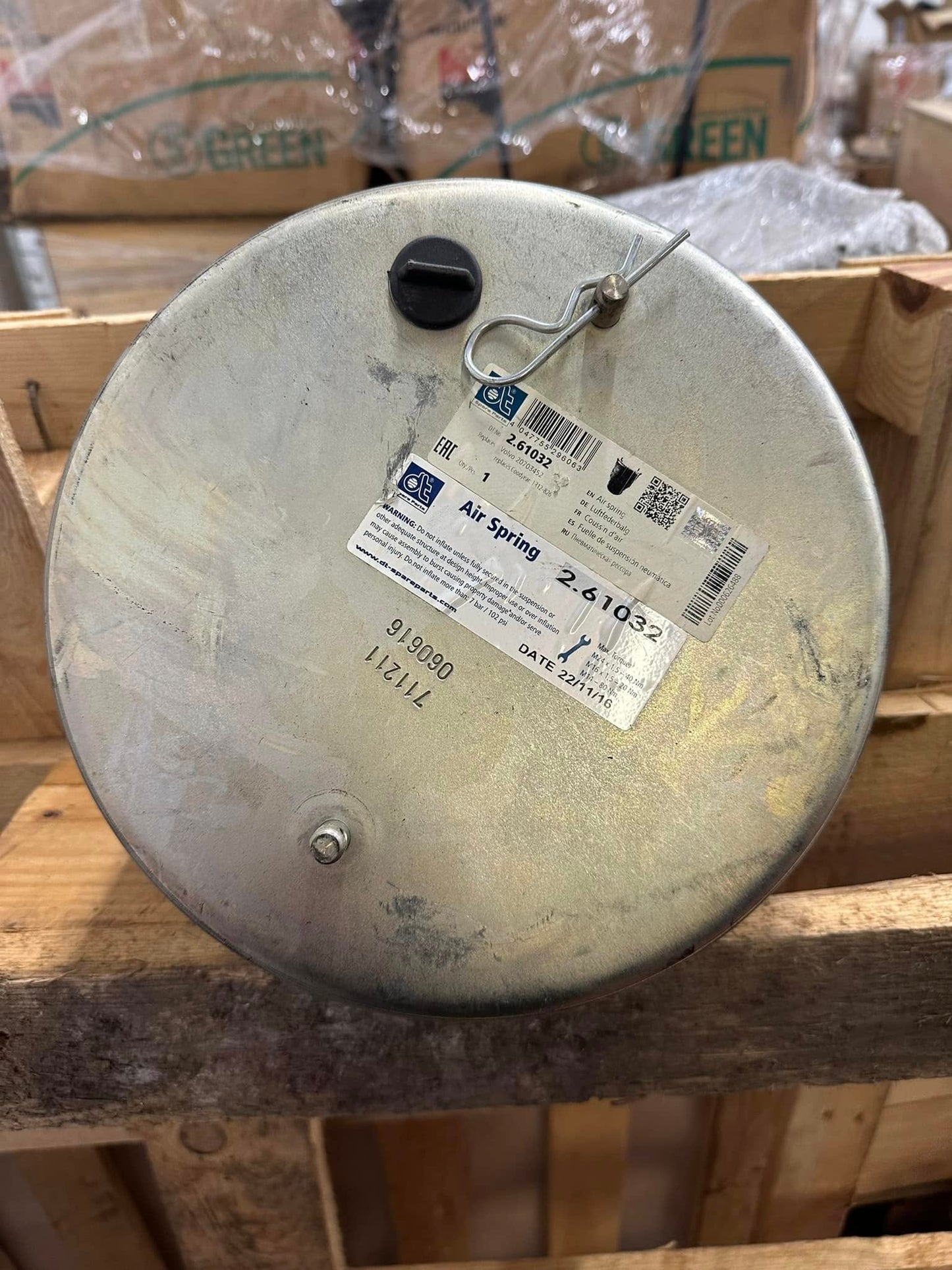 NGE0008 - Air Sping - Network Bus & Truck Parts - 2.61032 Bottom plate