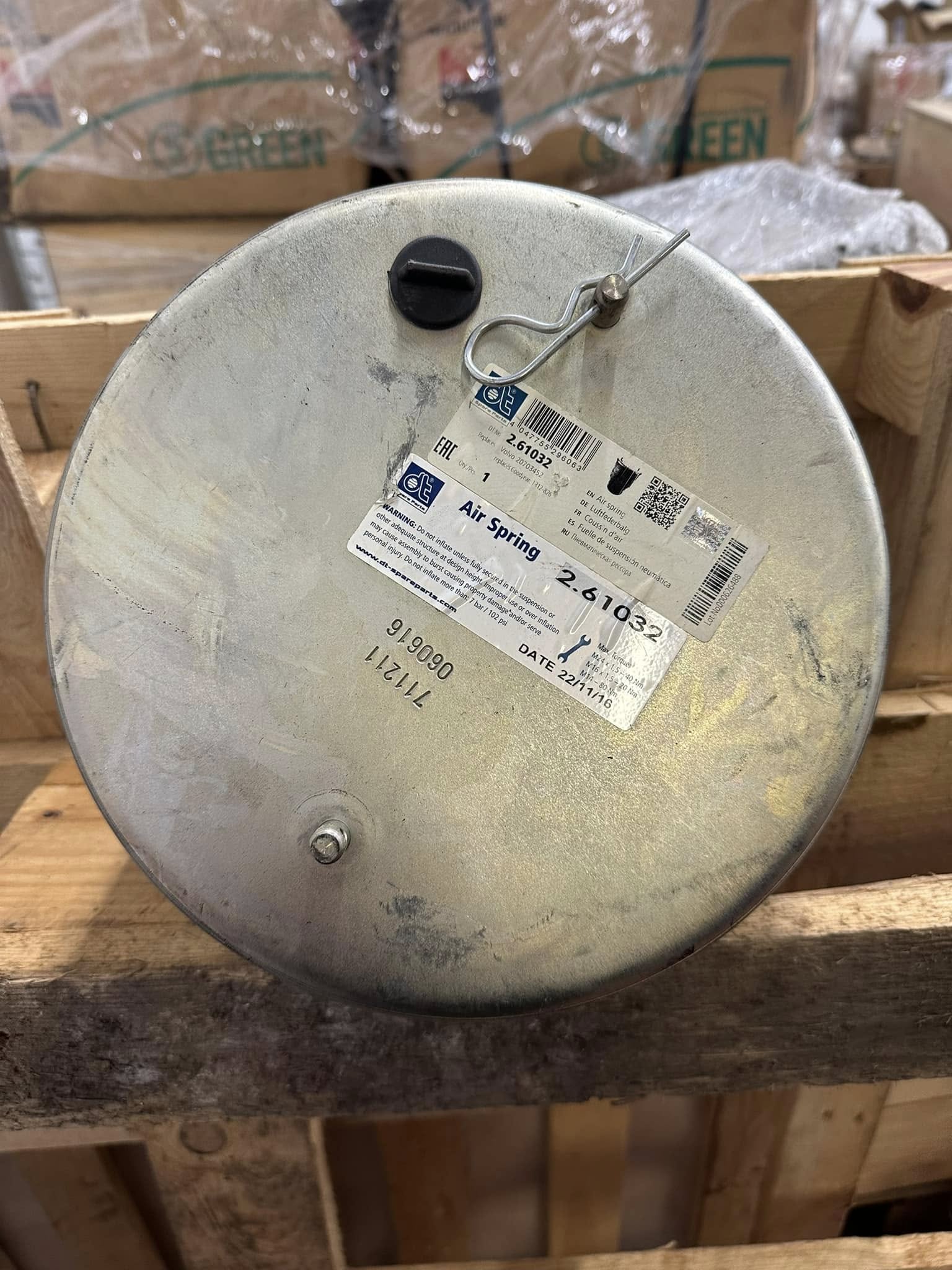 NGE0008 - Air Sping - Network Bus & Truck Parts - 2.61032 Bottom plate