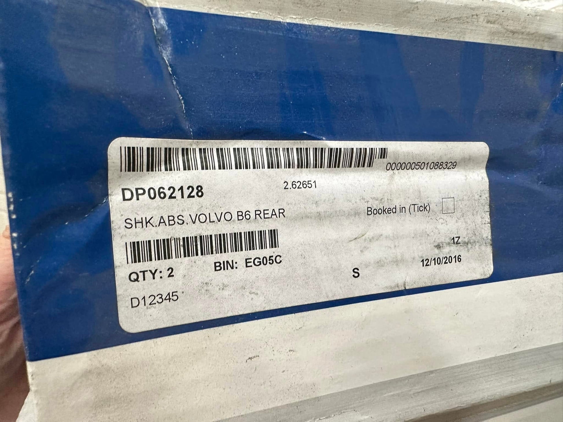 Network Bus & Truck Parts - Volvo B6 Shock Absorber - DT part number DP062128