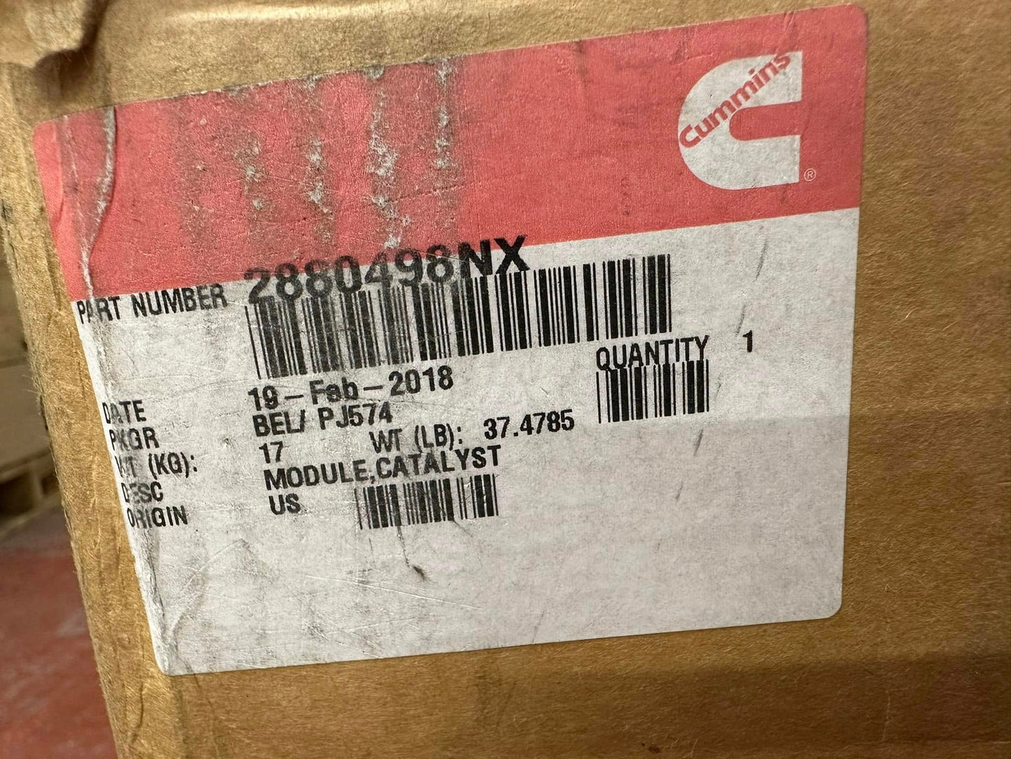 NGE0035 - Inlet Catalyst Module - 662104-4 - Network bus & Truck Parts - Image 1