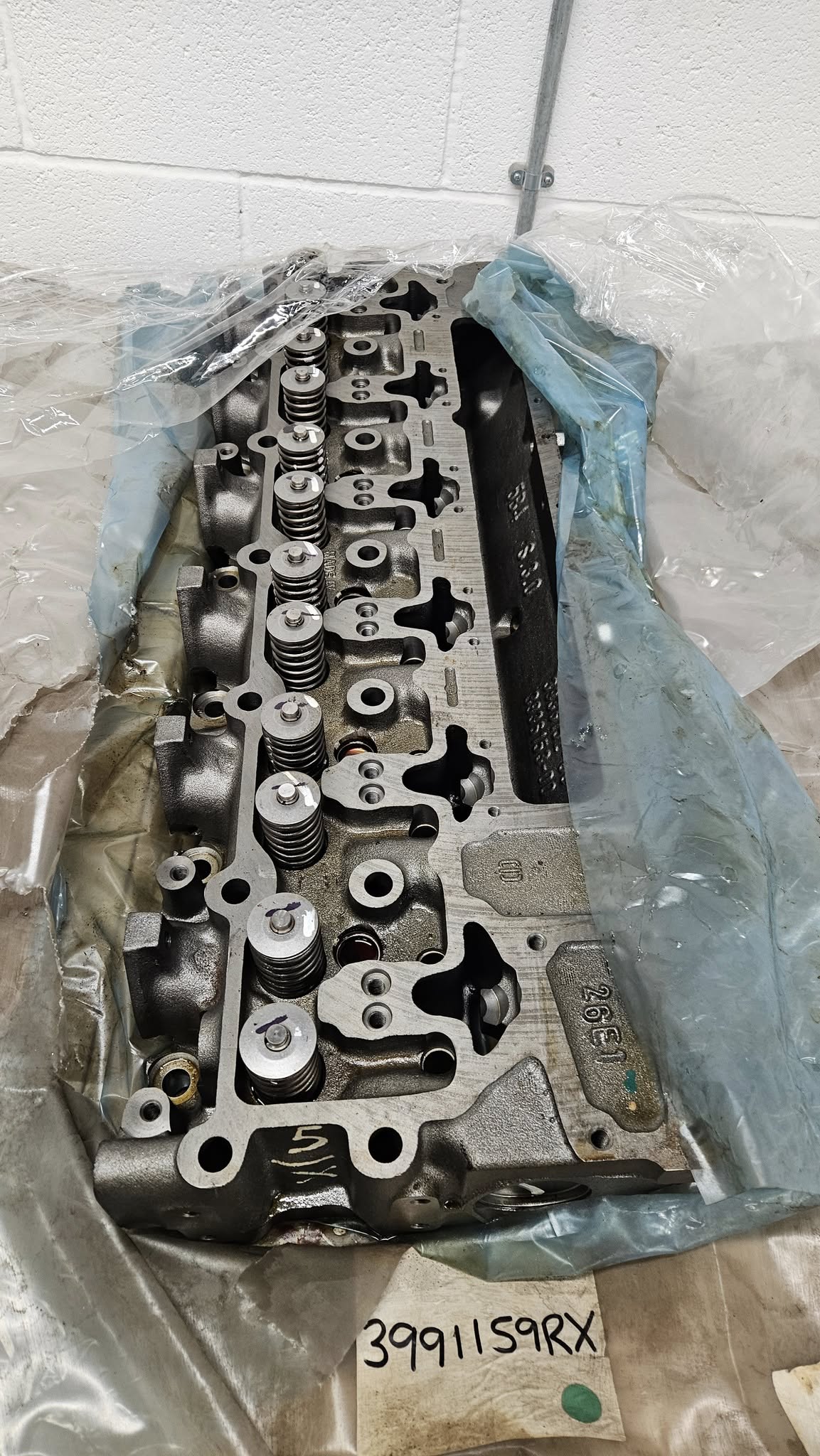 NGE0082 - CUMMINS 6CTA LO Swirl Cylinder Head - 3991159RX - Network Bus & Truck Parts